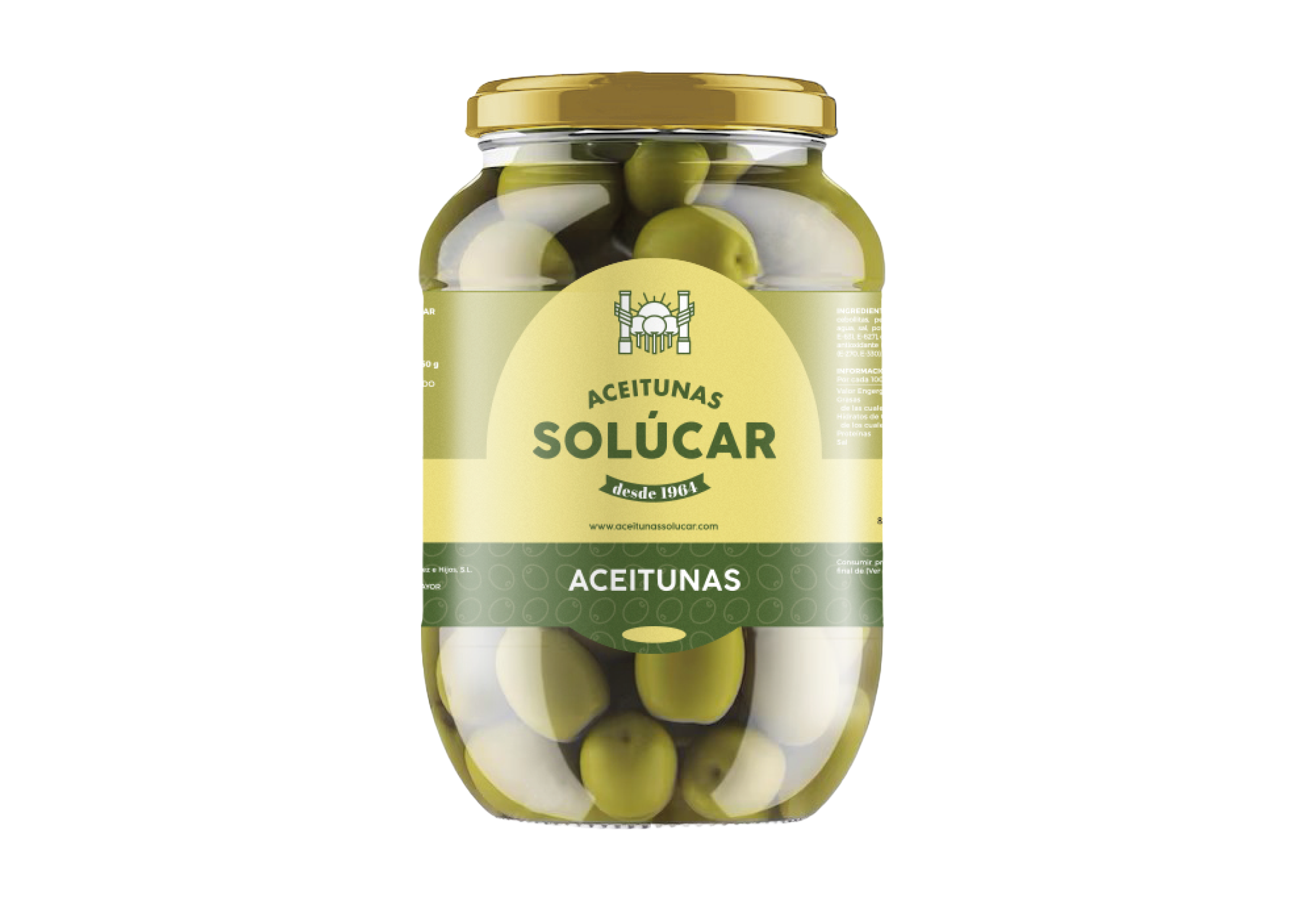 BOTE DE ACEITUNAS SOLÚCAR